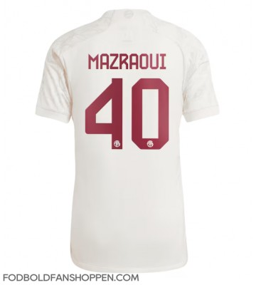 Bayern Munich Noussair Mazraoui #40 Tredjetrøje 2023-24 Kortærmet